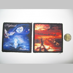 Nightwish ofsetová nášivka po krajoch obšívaná  cca. 9x9cm  cena za 1ks!!!